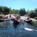 Outdoor holidays in Portugal: Canoe-raft